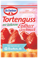 Dr. Oetker Tortenguss Erdbeergeschmack 3er Packung